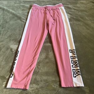 Pink Victoria's Secret sweatpants